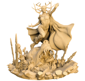 Figurine Hela déesse de la mort