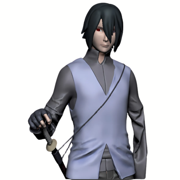 Figurine Fusion de Kurama et Susano - L'Alliance Épique des Pouvoirs Divins!