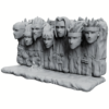 Figurine Mur des Hokage - Symbole de l'Histoire et de la Force de Konoha!
