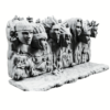 Figurine Mur des Hokage - Symbole de l'Histoire et de la Force de Konoha!