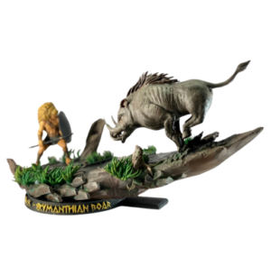 Figurine Hercule contre le Sanglier d'Érymanthe